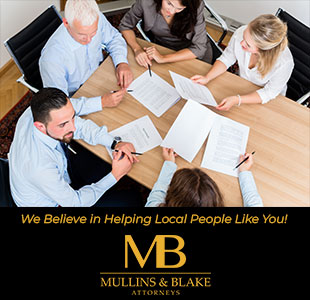 We Believe In Helping Local People Like You | Mullins & Blake